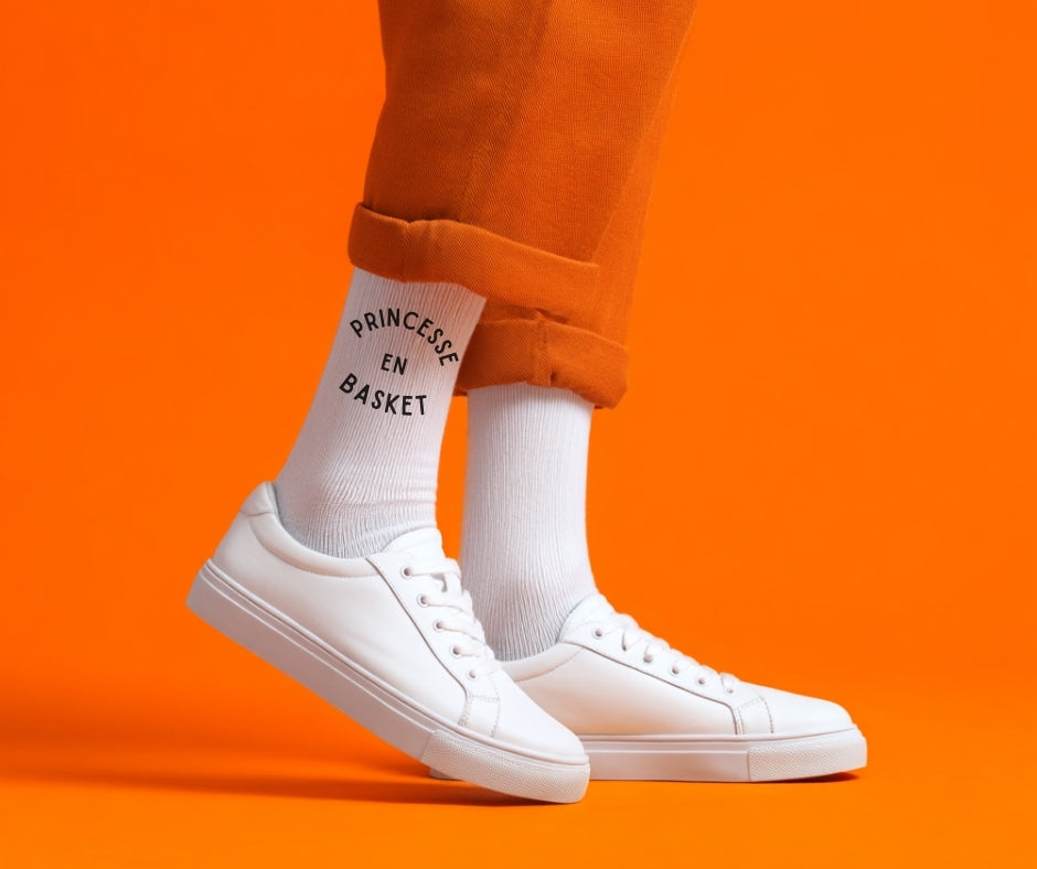 Chaussettes Princesse en basket