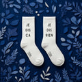 Chaussettes "Je dis ça je dis rien"