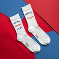 Chaussettes "Faut pas pousser Mémé"