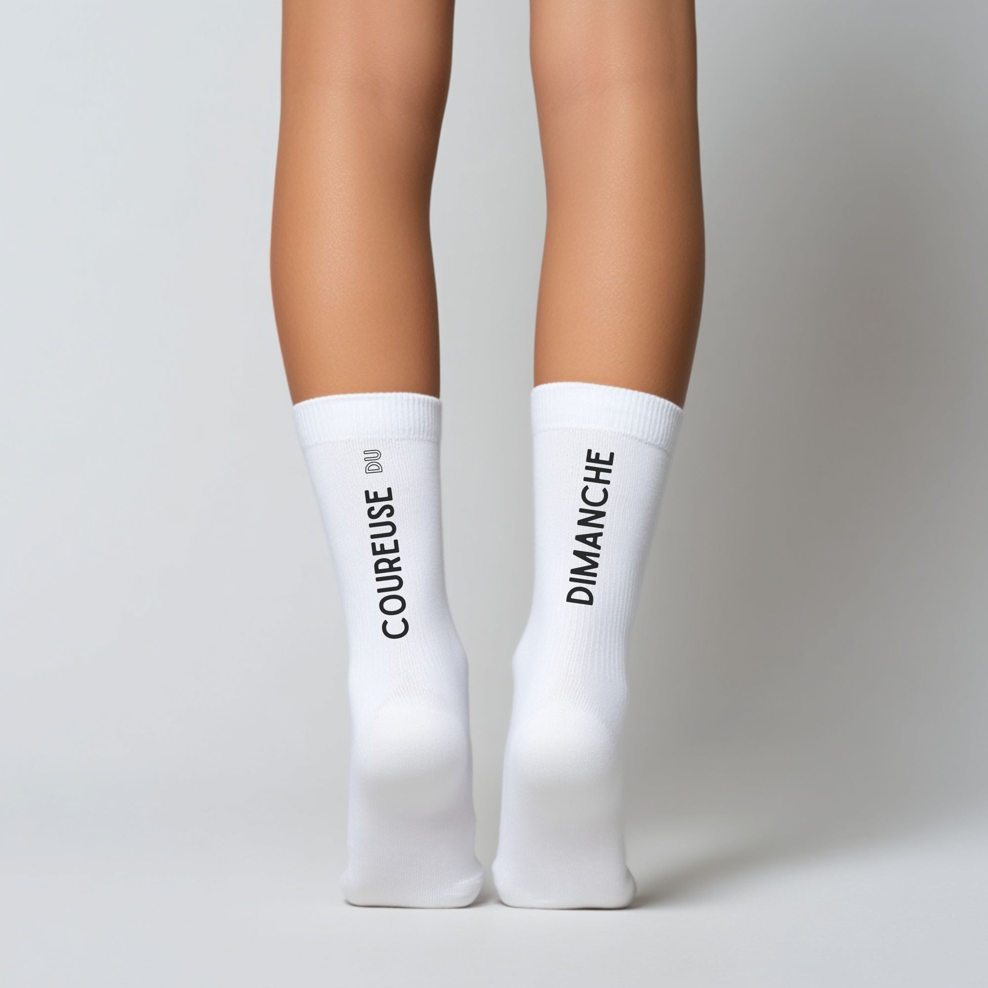 Chaussettes "Coureuse du dimanche"
