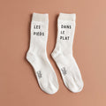 Chaussettes "Les pieds dans le plat"