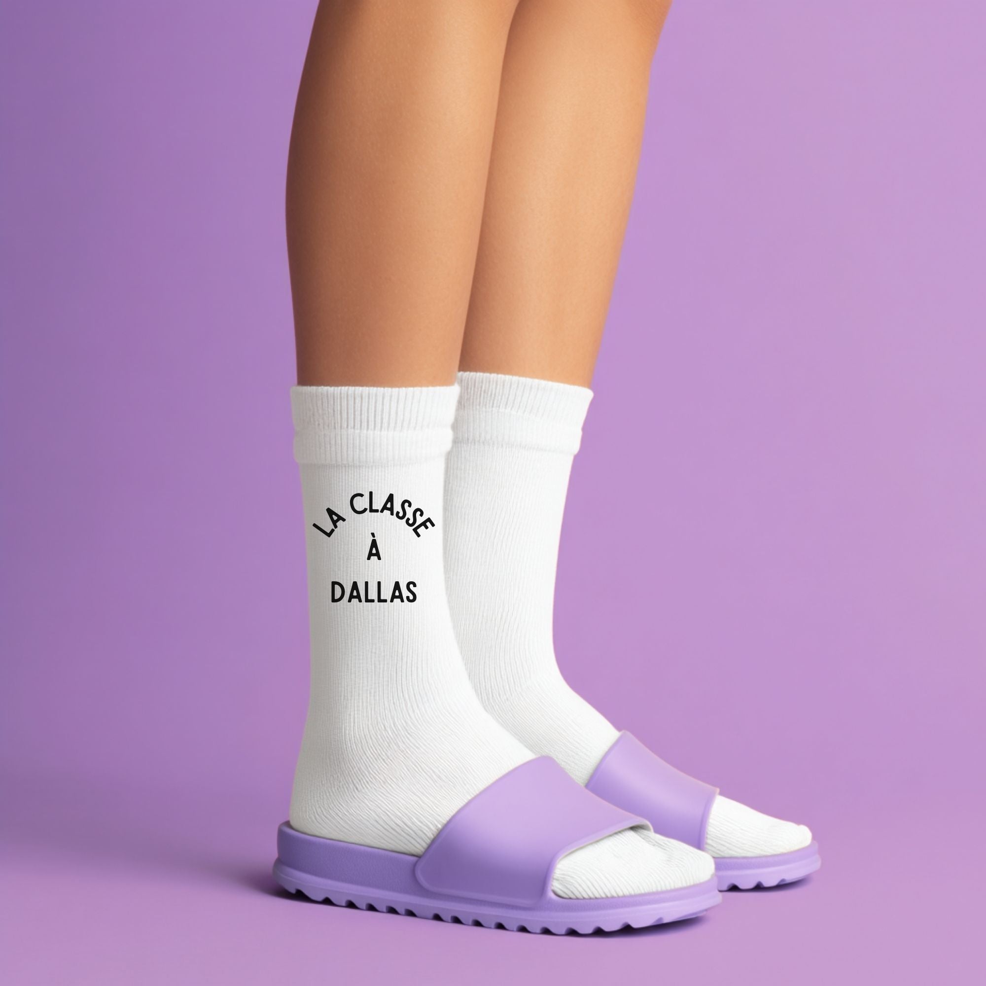 Chaussettes "La classe à Dallas"