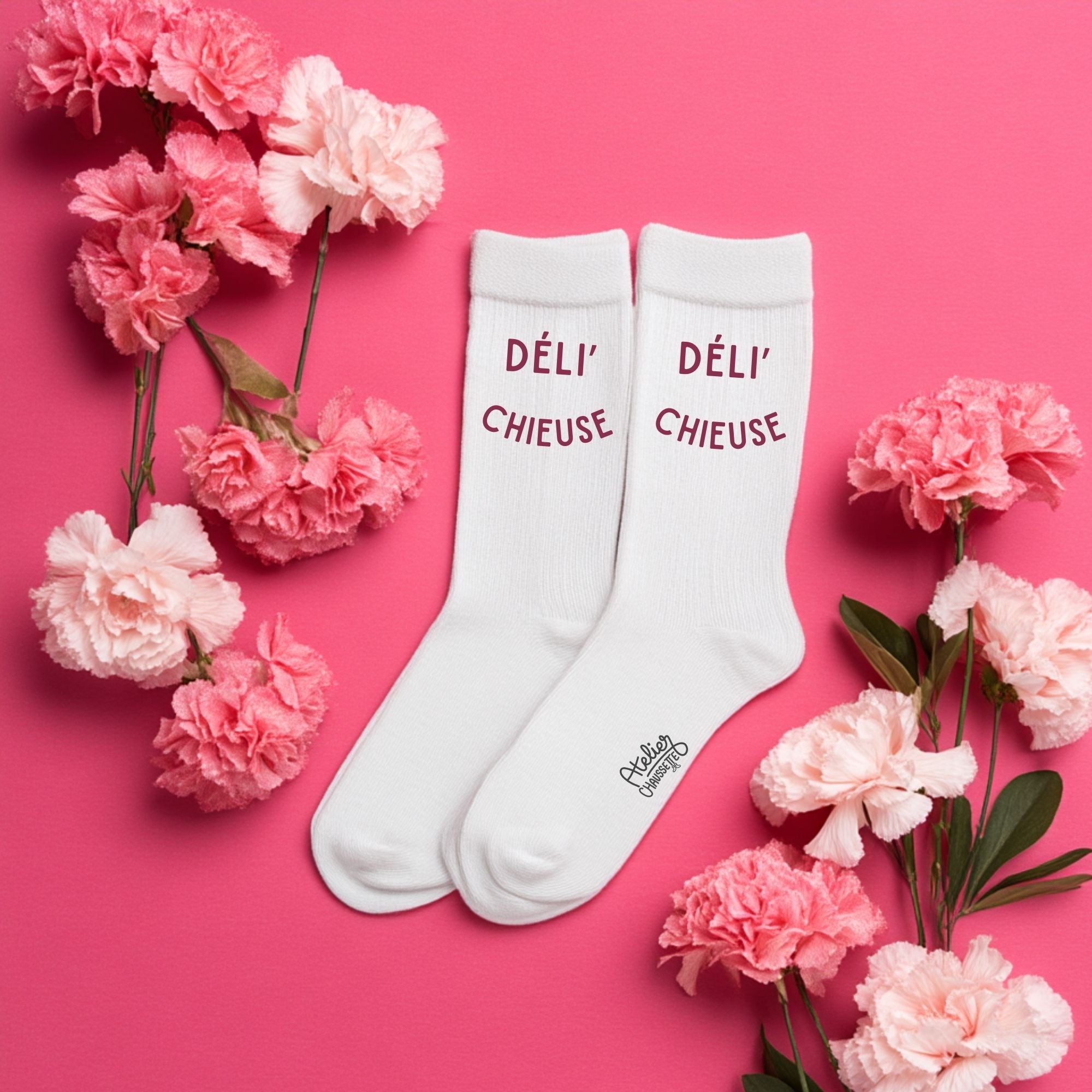 Chaussettes "Déli'chieuse"