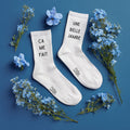 Chaussettes "ça me fait une belle jambe"