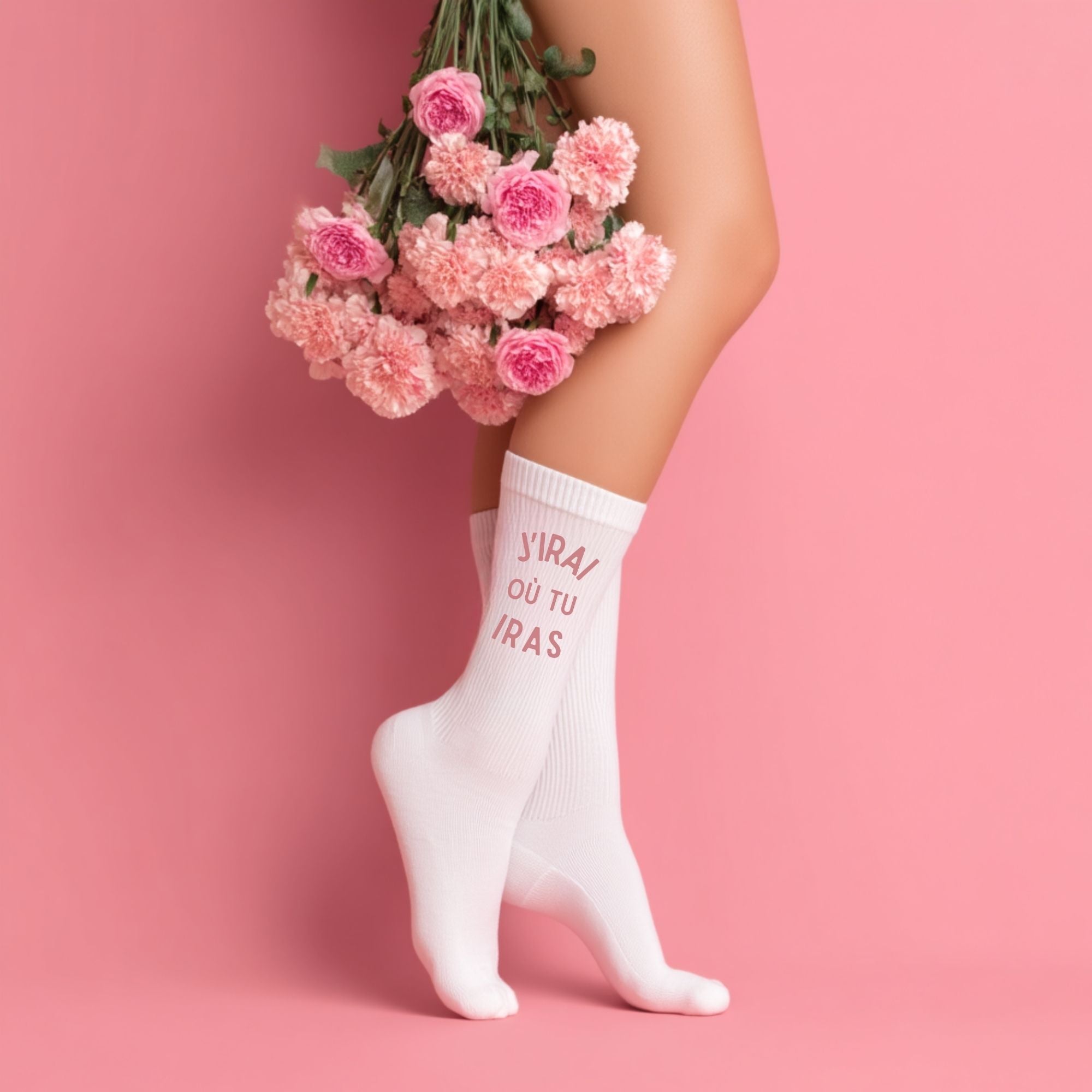 Chaussettes "J'irai où tu iras"