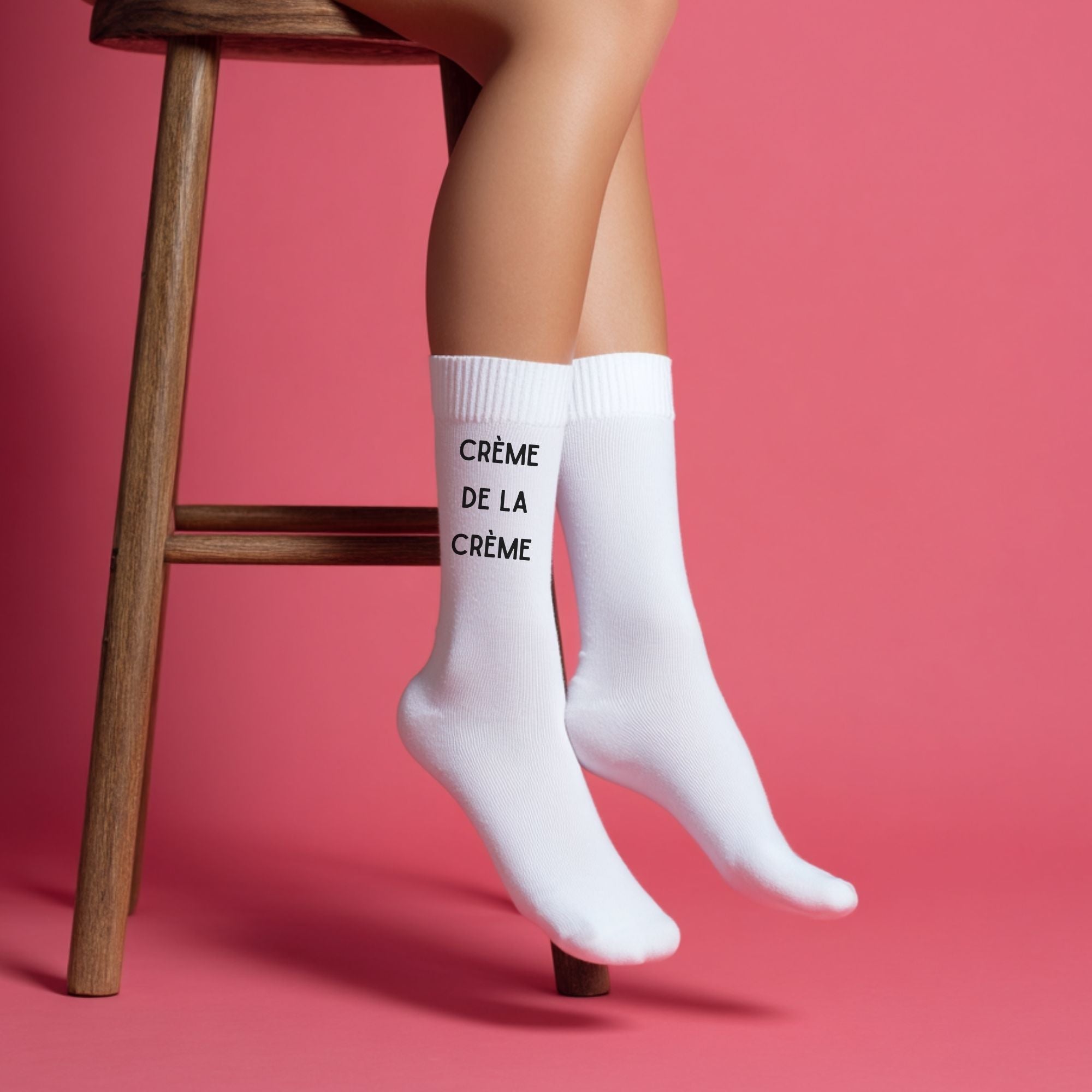 Chaussettes "crème de la crème"